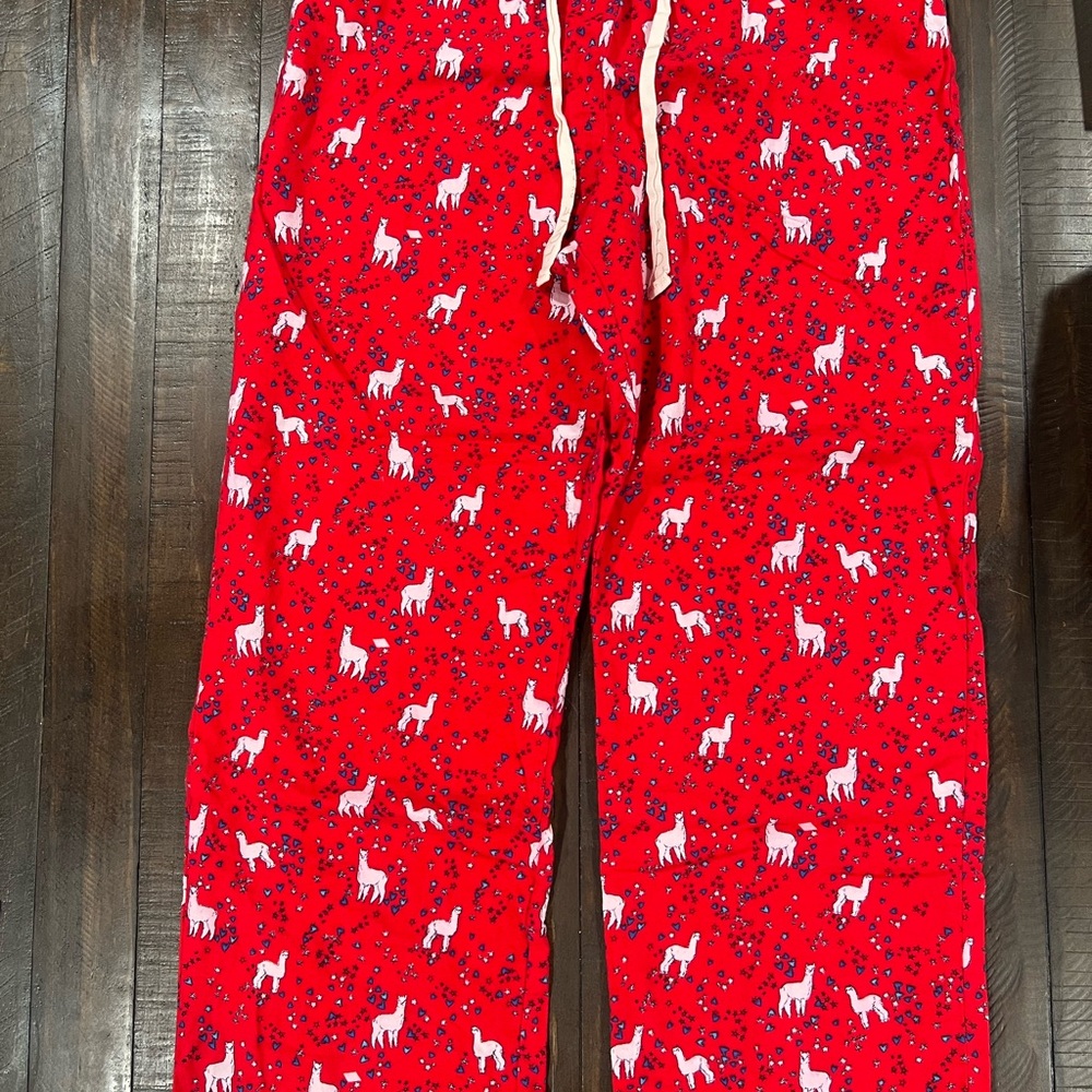 GAP llama print  pajama pants